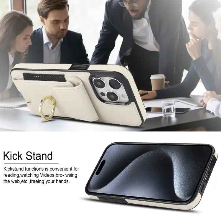 Elastic Card Bag Ring Holder Phone Case