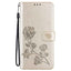 Rose Embossed Flip PU Leather Phone Case