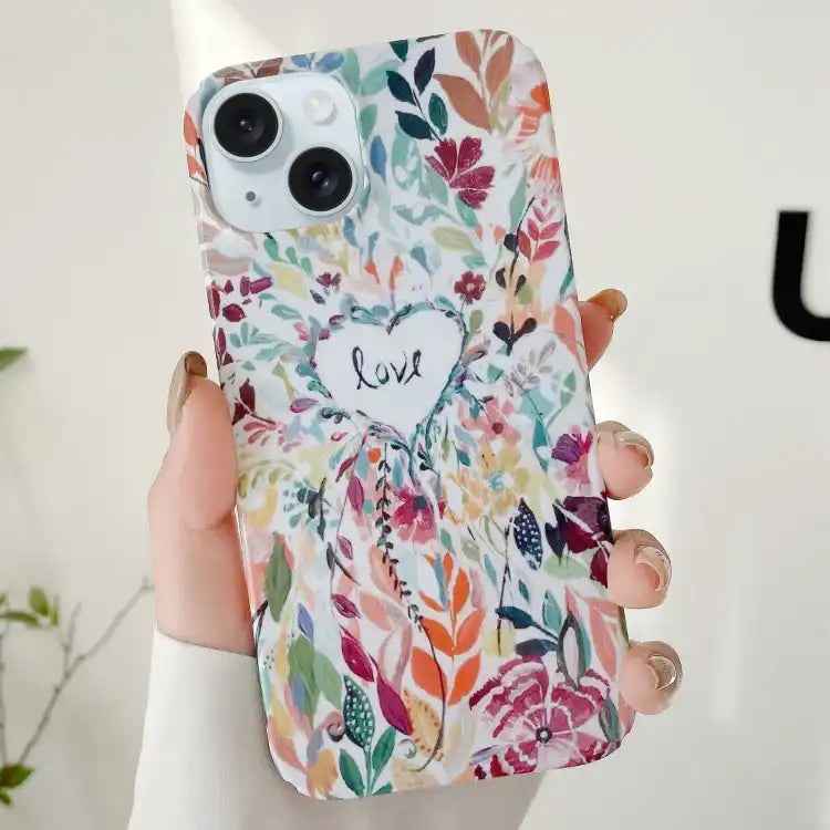 Varnishing Water Stick PC Phone Case