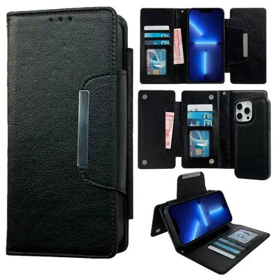 Multifunctional 7-Cards Wallet Leather Phone Case