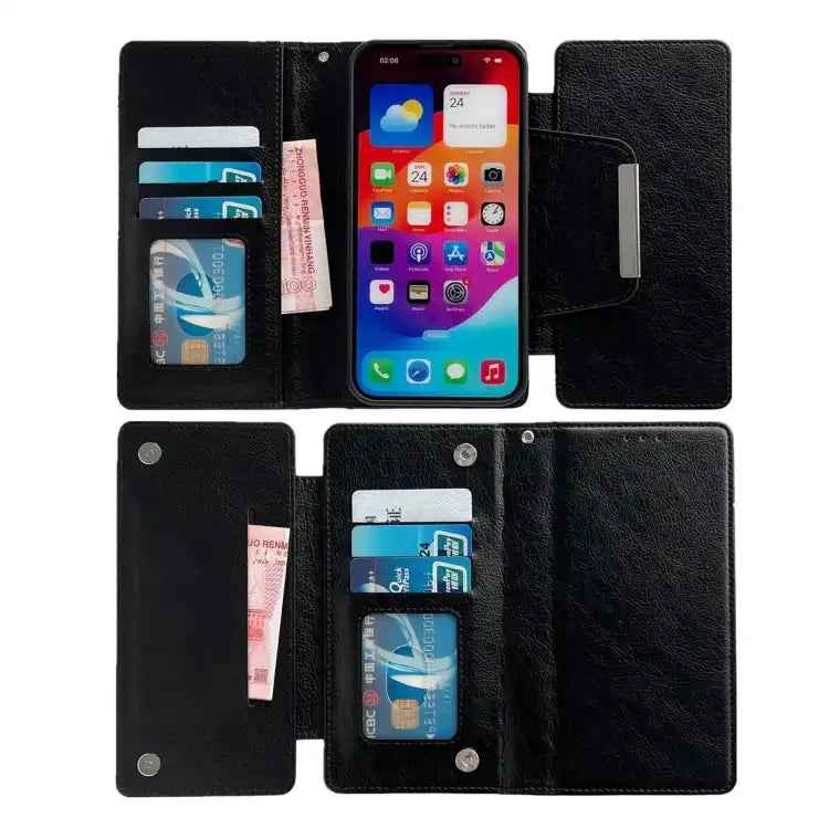 Multifunctional 7-Cards Wallet Leather Phone Case