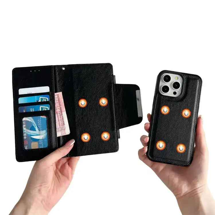 Multifunctional 7-Cards Wallet Leather Phone Case