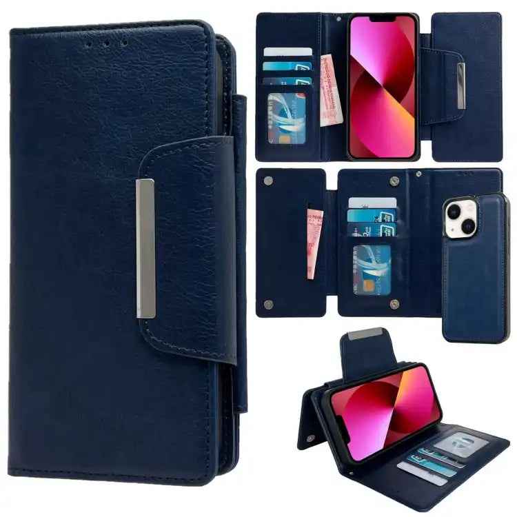 Multifunctional 7-Cards Wallet Leather Phone Case