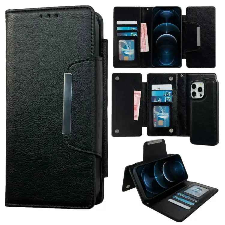 Multifunctional 7-Cards Wallet Leather Phone Case
