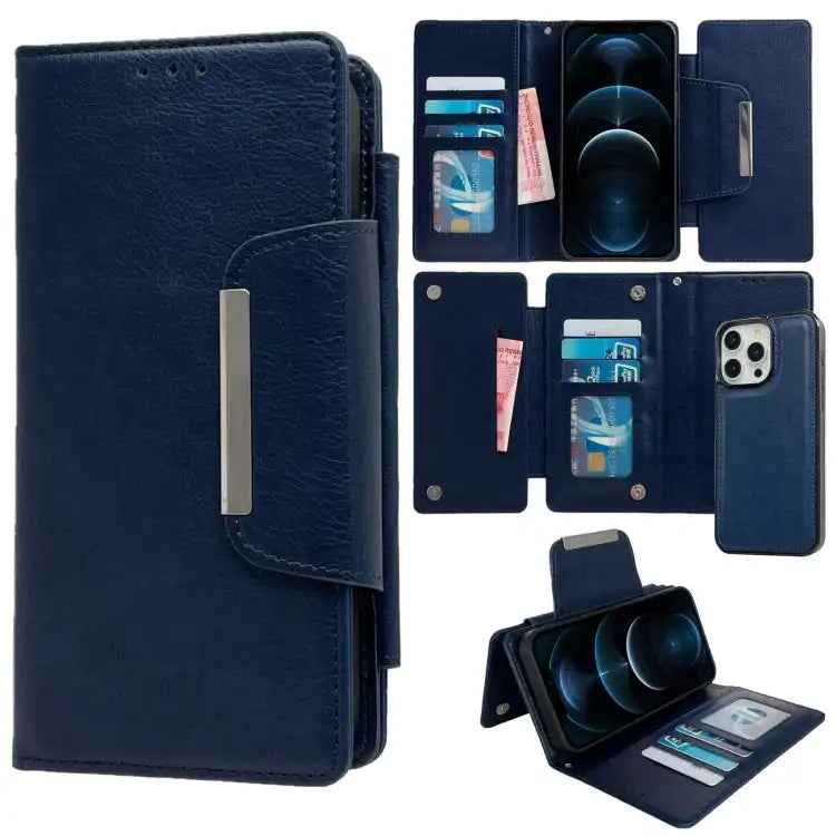 Multifunctional 7-Cards Wallet Leather Phone Case
