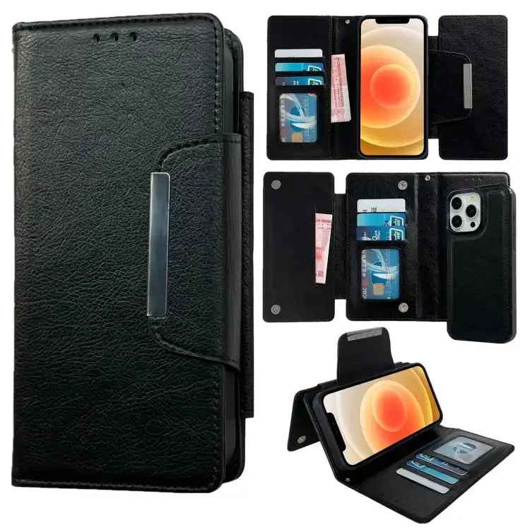 Multifunctional 7-Cards Wallet Leather Phone Case