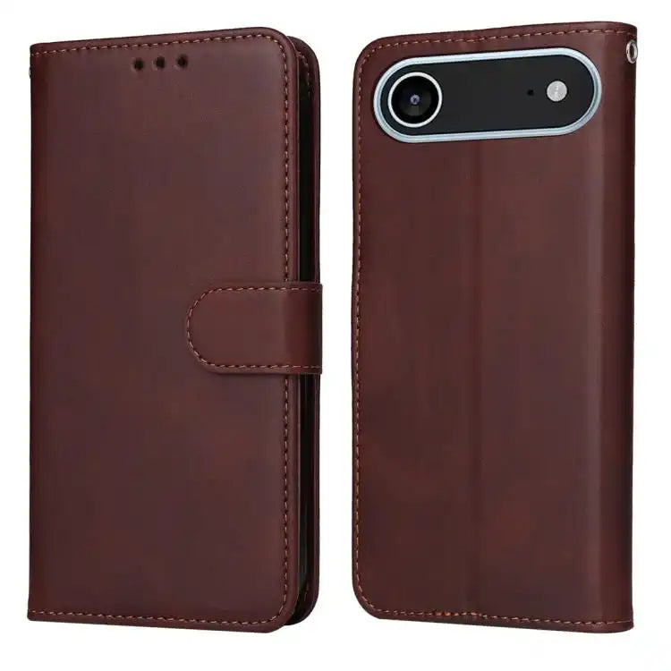 Classic Calf Texture Flip Leather Phone Case
