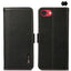 KHAZNEH Side-Magnetic Litchi Genuine Leather RFID Case