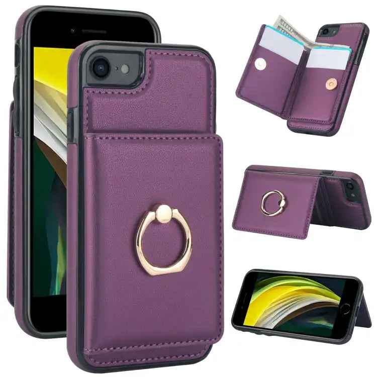 RFID Anti-theft Card Ring Holder Phone Case