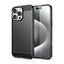 Brushed Texture Carbon Fiber TPU Phone Case