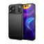 Brushed Texture Carbon Fiber TPU Phone Case