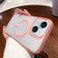 Dual-Side Frosted MagSafe Clear Phone Case
