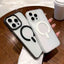 Dual-Side Frosted MagSafe Clear Phone Case