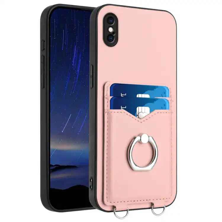 R20 Ring Card Holder Phone Case