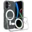 MagSafe Clear Acrylic PC Hybrid TPU Phone Case