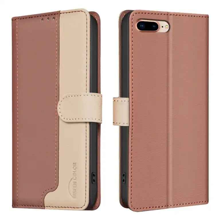 Color Matching RFID Anti-theft Leather Phone Case