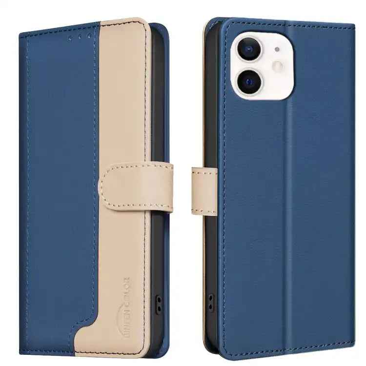 Color Matching RFID Anti-theft Leather Phone Case