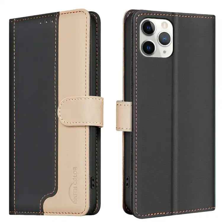 Color Matching RFID Anti-theft Leather Phone Case