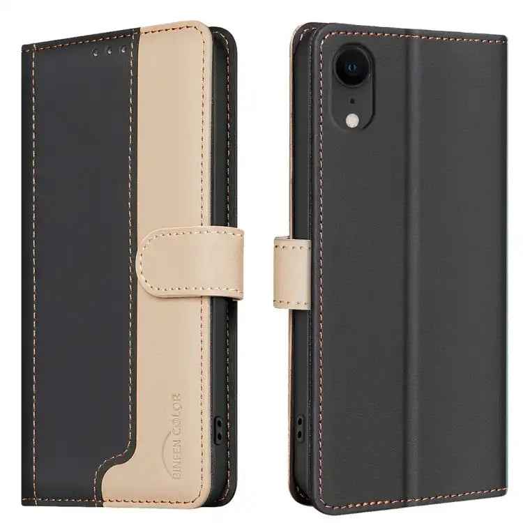 Color Matching RFID Anti-theft Leather Phone Case