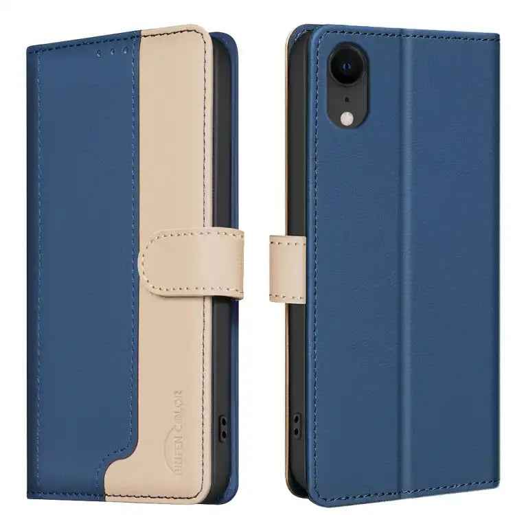 Color Matching RFID Anti-theft Leather Phone Case