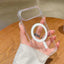 Large Hole Camera MagSafe Magnetic Clear Acrylic TPU Case