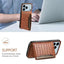 Crocodile Texture Card Bag Design Full Coverage Phone Case