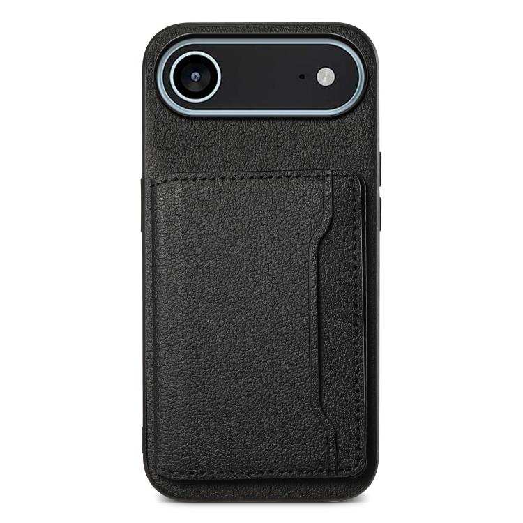 Calf Texture Card Bag Design Full Coverage Phone Case