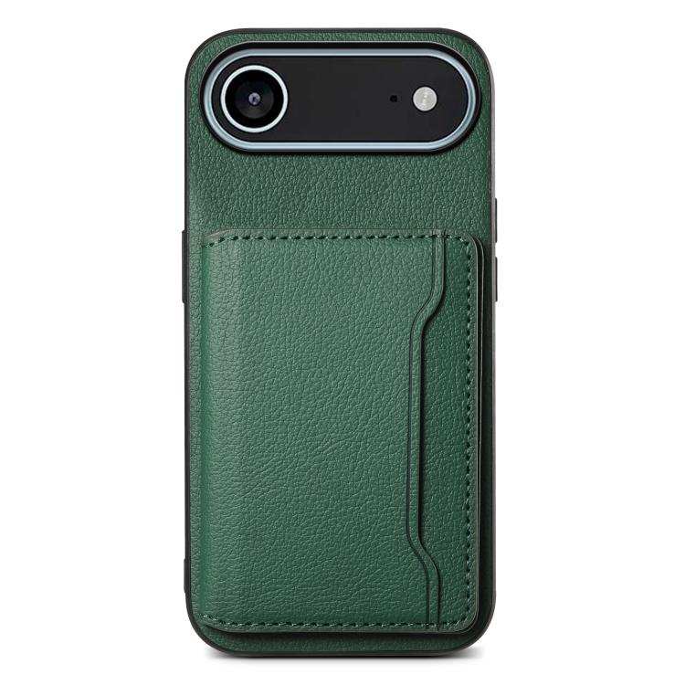 Calf Texture Card Bag Design Full Coverage Phone Case