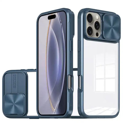 Sliding Camshield Acrylic Hybrid TPU Phone Case