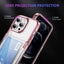 Card Holder Acrylic Hybrid TPU Phone Case