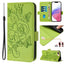 Embossed Rose RFID Anti-theft Leather Phone Case