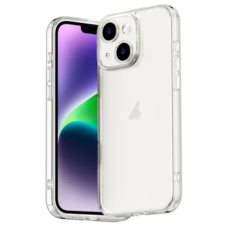 Four Corner Airbag Transparent Glass Phone Case