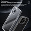 Four Corner Airbag Transparent Glass Phone Case