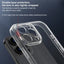 Four Corner Airbag Transparent Glass Phone Case