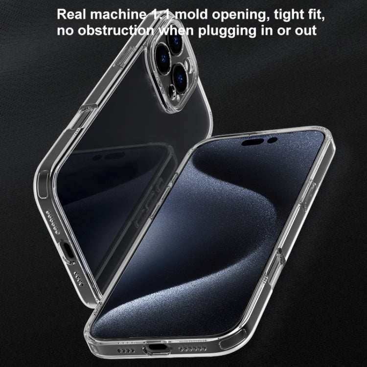 Four Corner Airbag Transparent Glass Phone Case