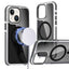 Magsafe Dual-Color Transparent Black Full Coverage Phone Case