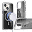 Magsafe Dual-Color Transparent Black Full Coverage Phone Case