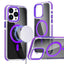 Magsafe Dual-Color Transparent Black Full Coverage Phone Case