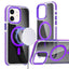 Magsafe Dual-Color Transparent Black Full Coverage Phone Case