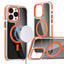 Magsafe Dual-Color Transparent Black Full Coverage Phone Case