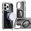Magsafe Dual-Color Transparent Black Full Coverage Phone Case