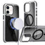 Magsafe Dual-Color Transparent Black Full Coverage Phone Case