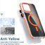 Magsafe Dual-Color Transparent Black Full Coverage Phone Case