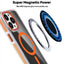Magsafe Dual-Color Transparent Black Full Coverage Phone Case