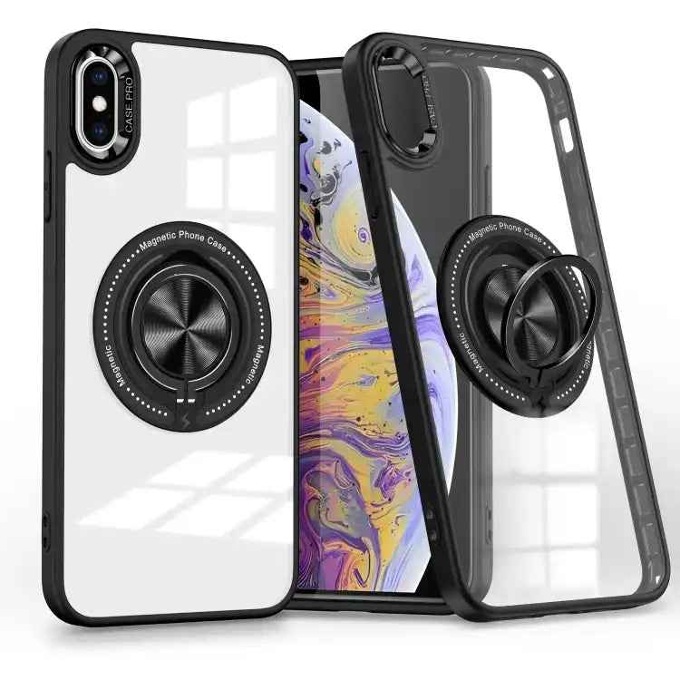 Magnetic Rotating Ring Holder Phone Case
