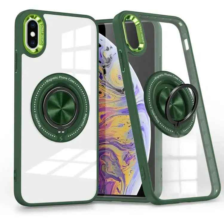 Magnetic Rotating Ring Holder Phone Case