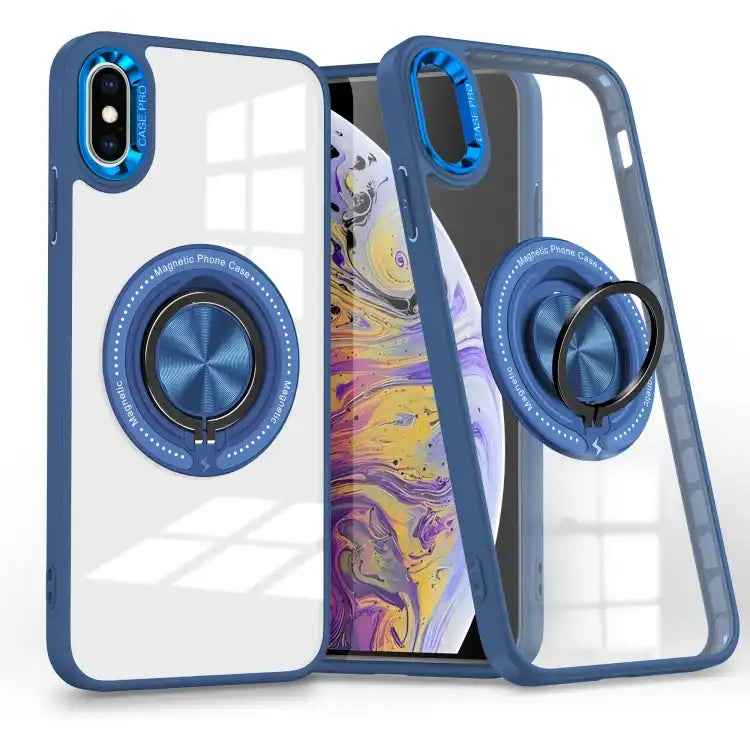 Magnetic Rotating Ring Holder Phone Case