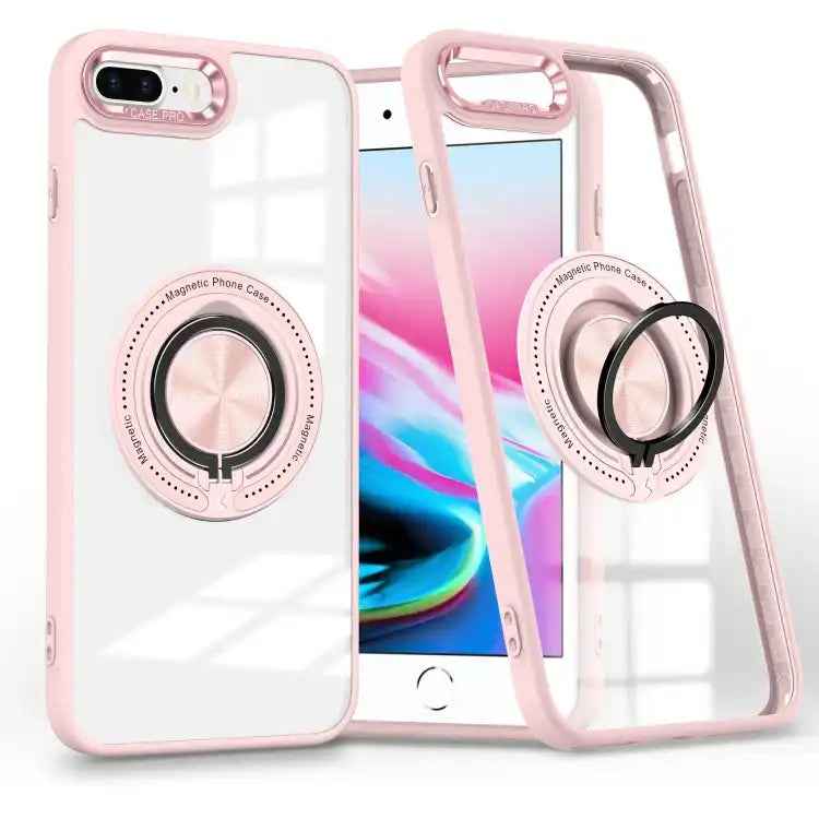 Magnetic Rotating Ring Holder Phone Case