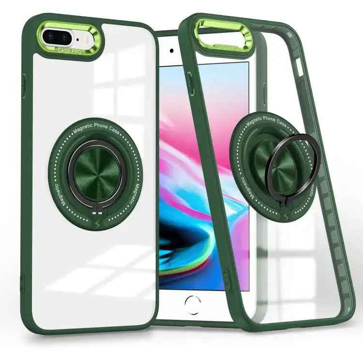 Magnetic Rotating Ring Holder Phone Case
