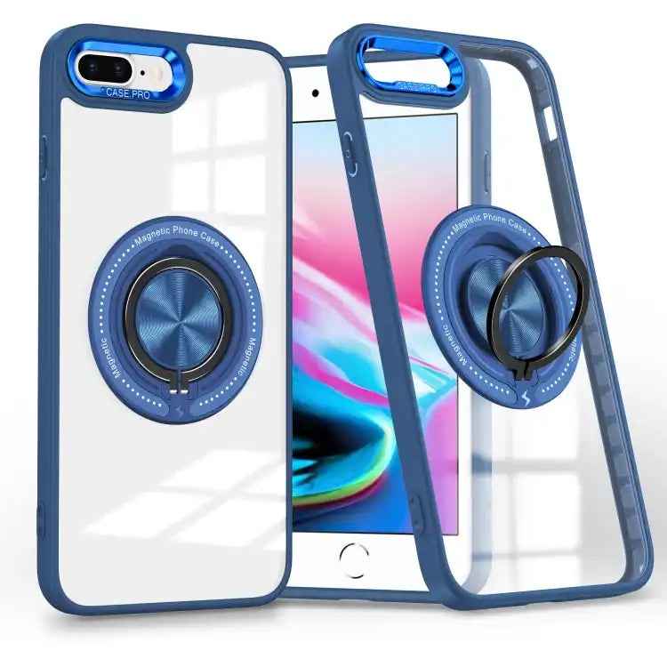 Magnetic Rotating Ring Holder Phone Case